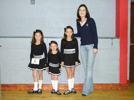 Katie's (right) first feis