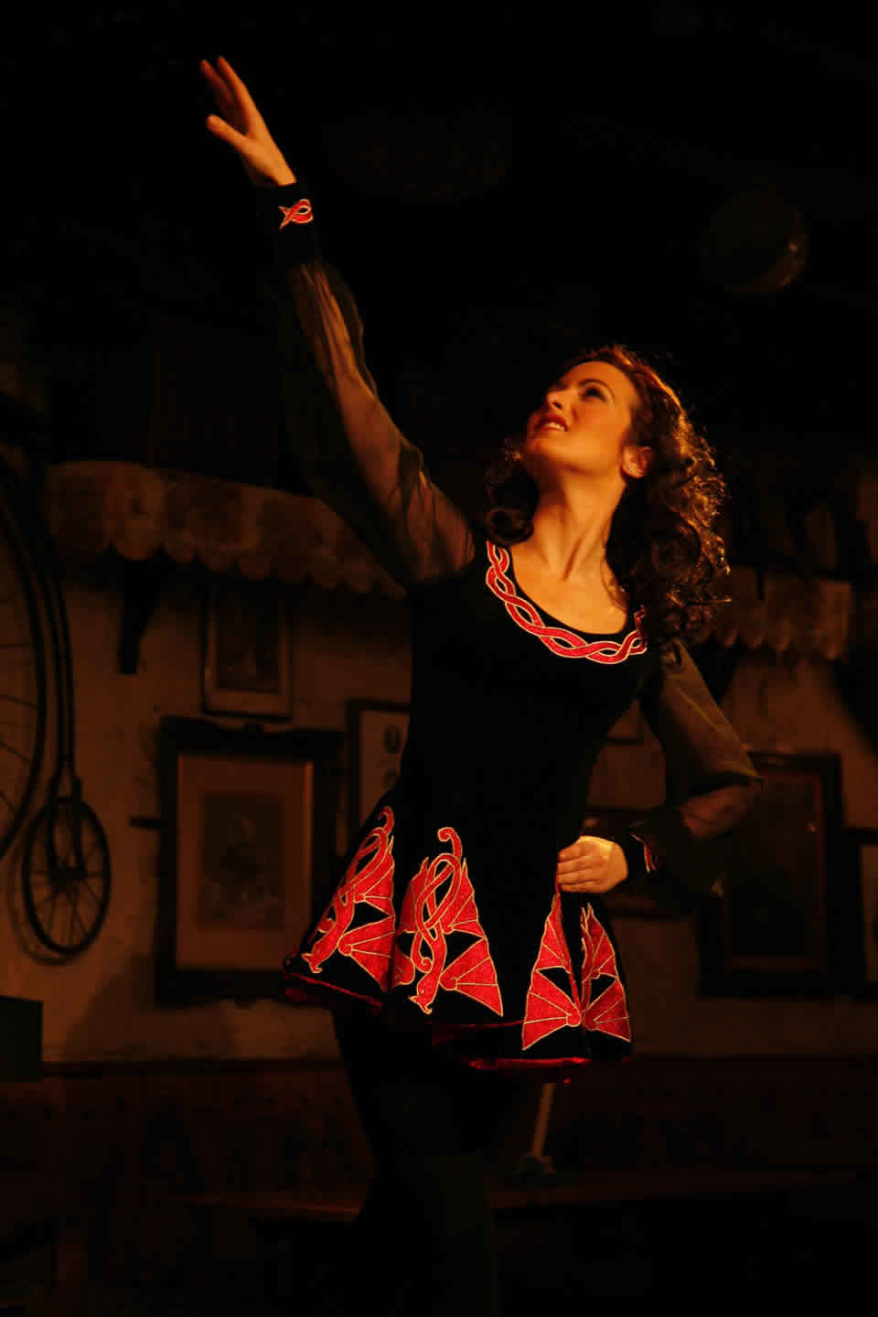 Jennifer Joyce dancing at Johnny Foxes Jennifer Joyce dancing at Johnny Foxes